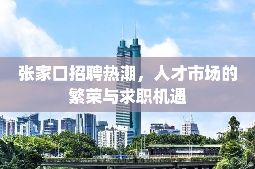 张家口招聘热潮，人才市场的繁荣与求职机遇