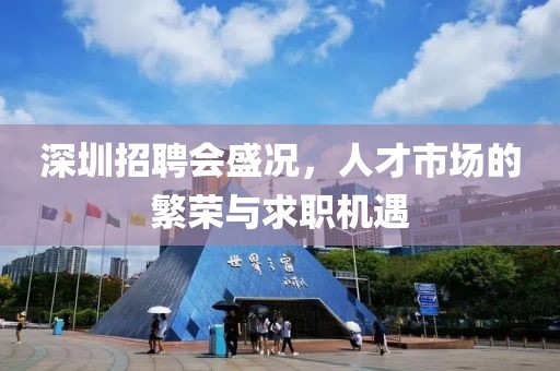 深圳招聘会盛况，人才市场的繁荣与求职机遇