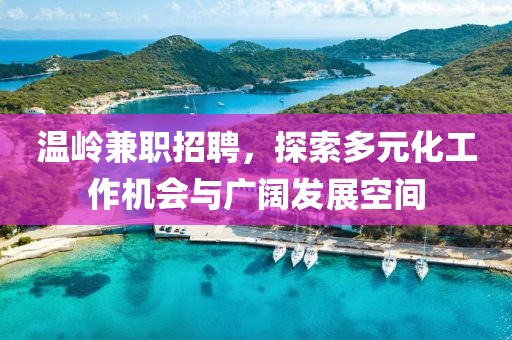 温岭兼职招聘，探索多元化工作机会与广阔发展空间